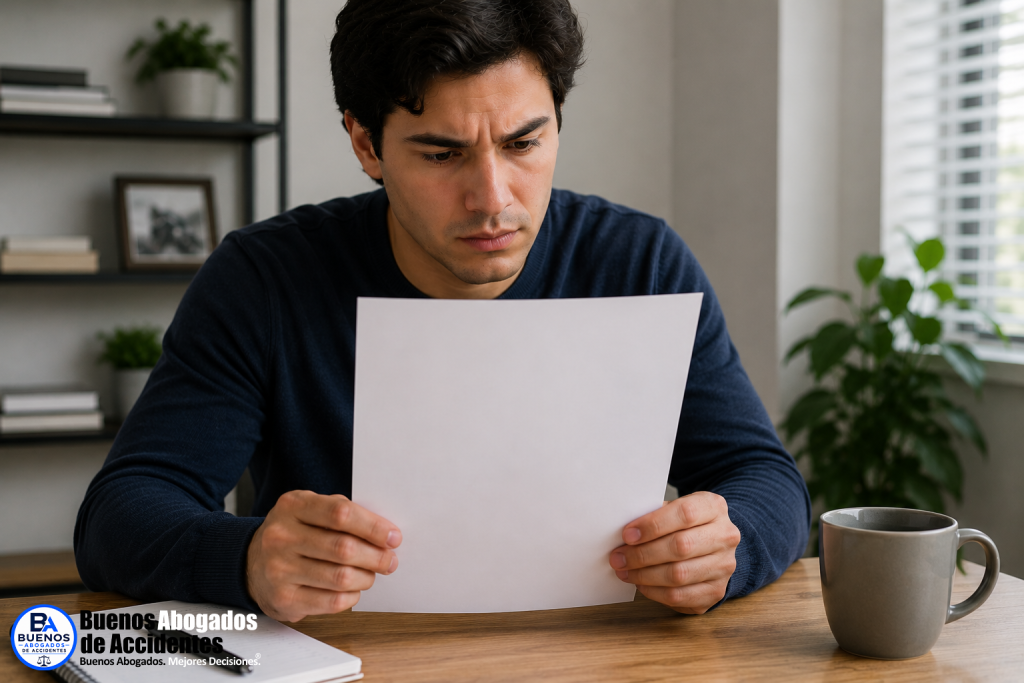 Bueno Abogados de Accidentes - aseguradora me ofrece dinero después de un accident