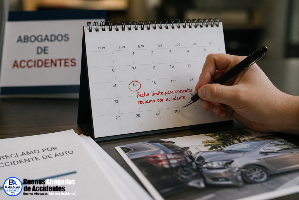 Bueno Abogados de Accidentes y plazo para presentar un reclamo por accidente en Nevada