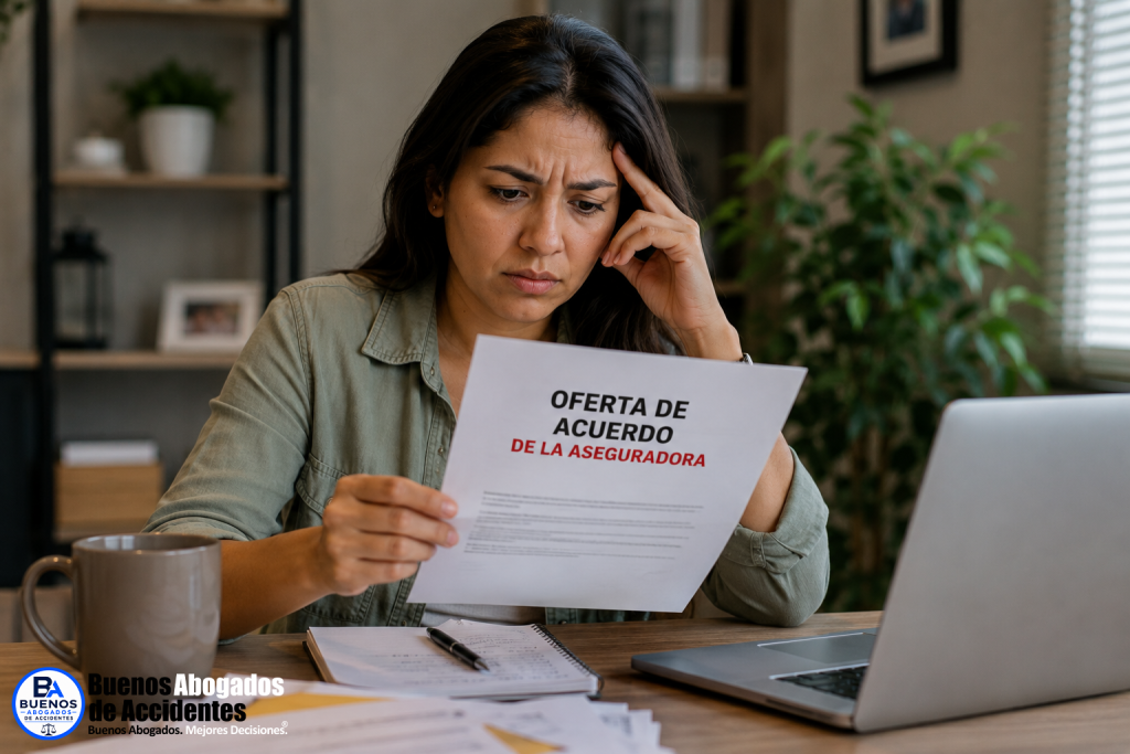 Bueno Abogados de Accidentes y ¿Qué hacer si la aseguradora me ofrece dinero después de un accidente_
