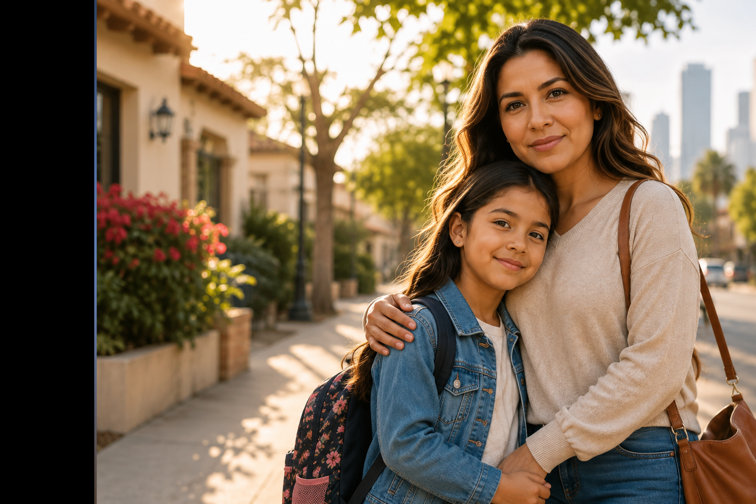 Madre latina con su hija